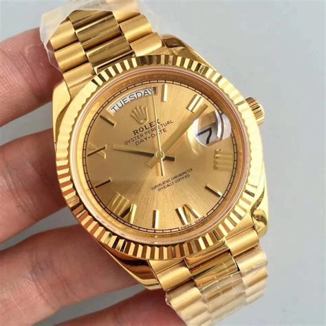 mens gold rolex presidential replica|rolex knockoff watches day date.